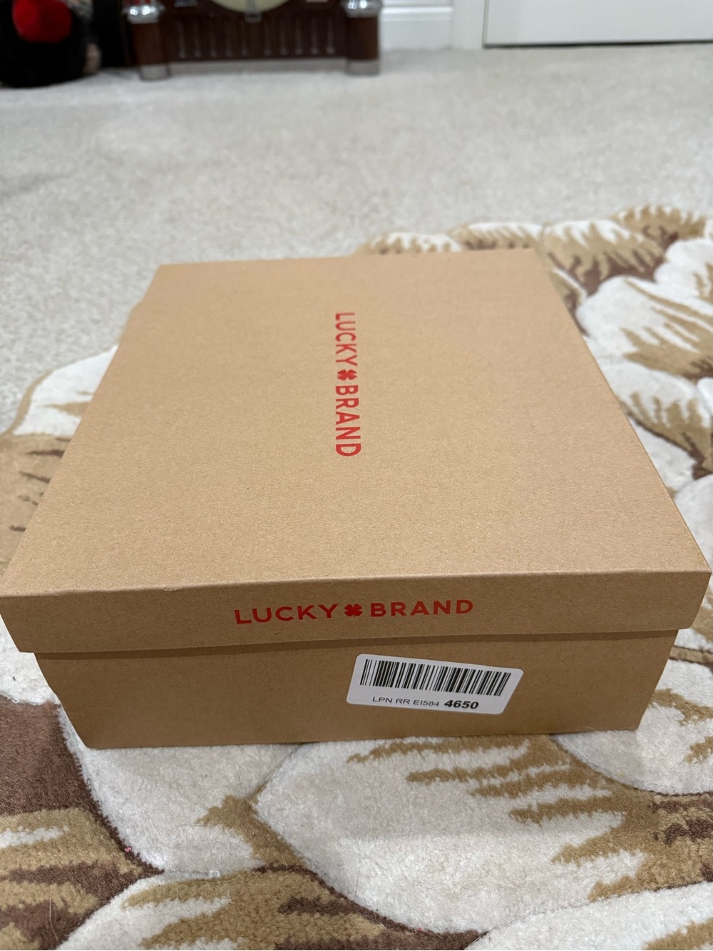 Lucky Brand Taini Biker Boots in a beige/silver cloud leather 10m - Picture 3 of 12